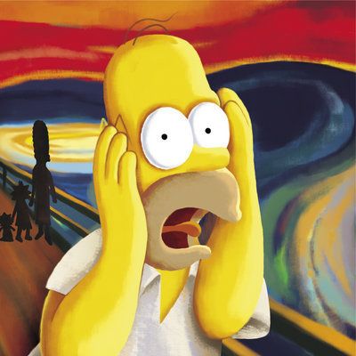 Avatar of David, Homer Simpson screaming